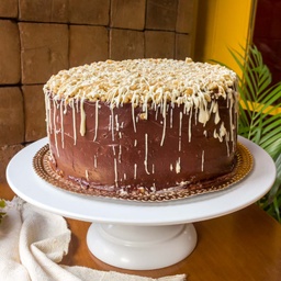 Torta Brigadeiro com Nozes (sem açúcar)