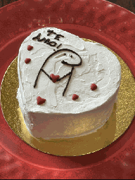 Bentô Cake de Coração